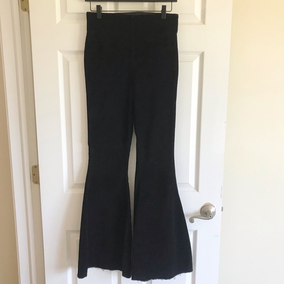 Show Me Your MuMu High Rose Flare Corduroy Bell Bottom Flares - Picture 7 of 8